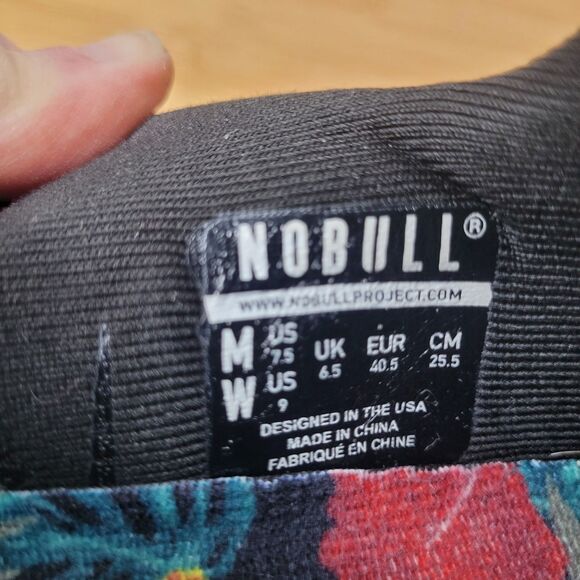 Nobull Floral Mesh Runner Midnight Tropical Men's 7.5 Womens 9 Trainers Sneakers - Picture 10 of 10